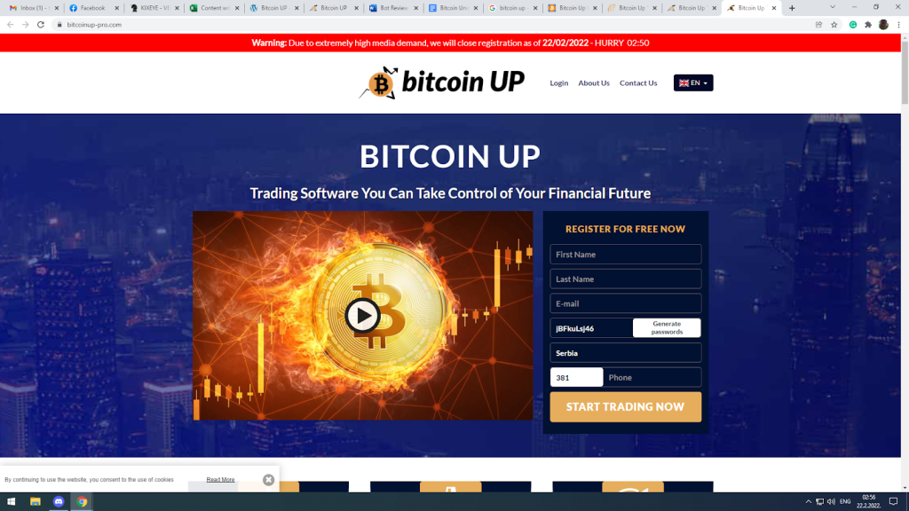 Bitcoin Up Crypto Trading Review 2023 ScammerWatch