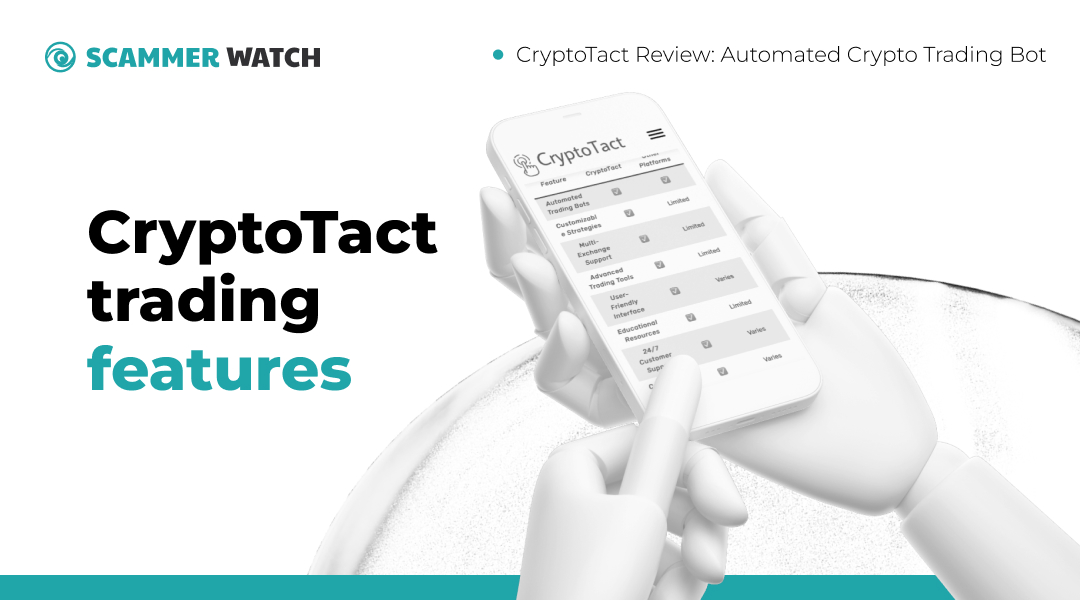 cryptotact trading features