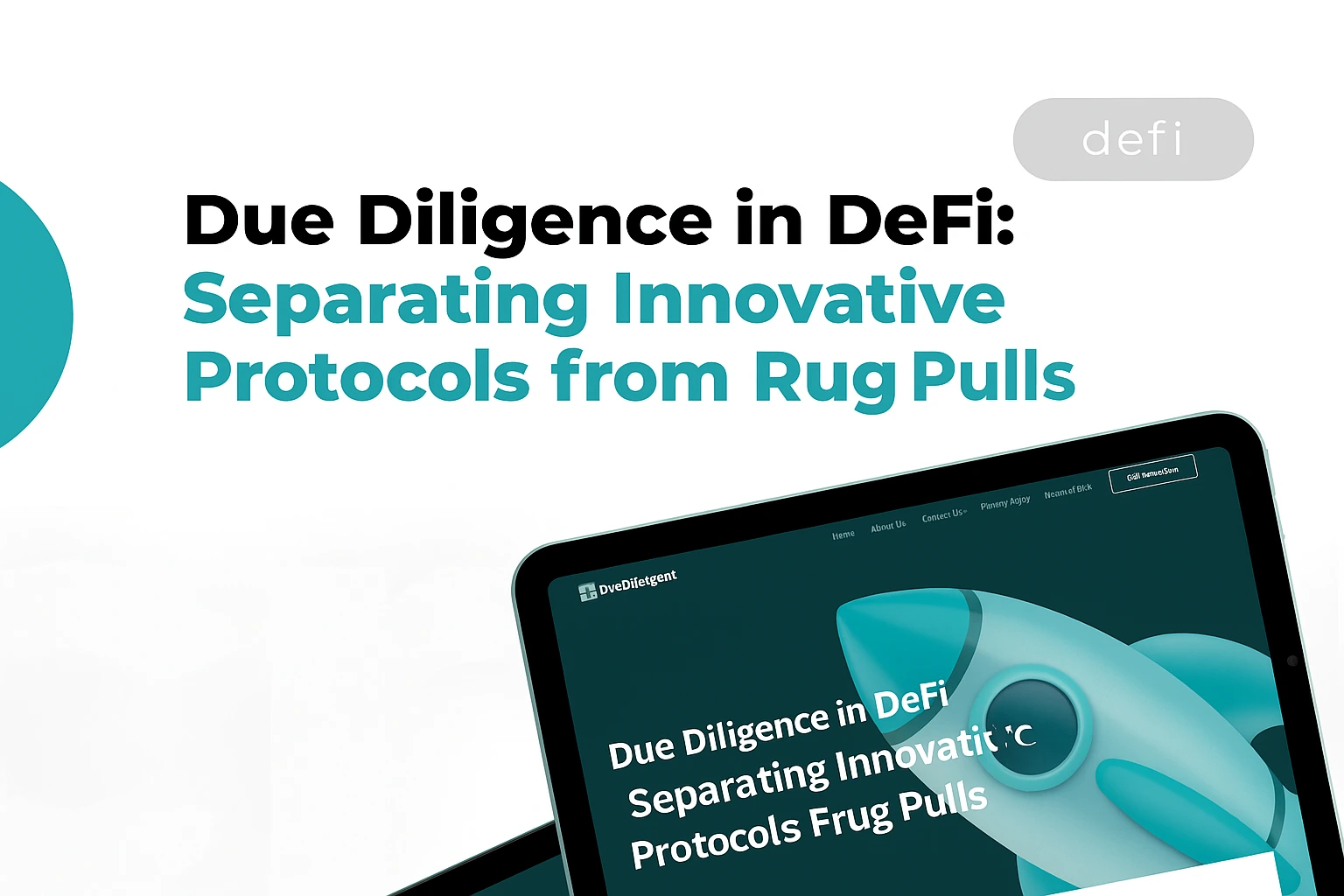 Due Diligence in DeFi