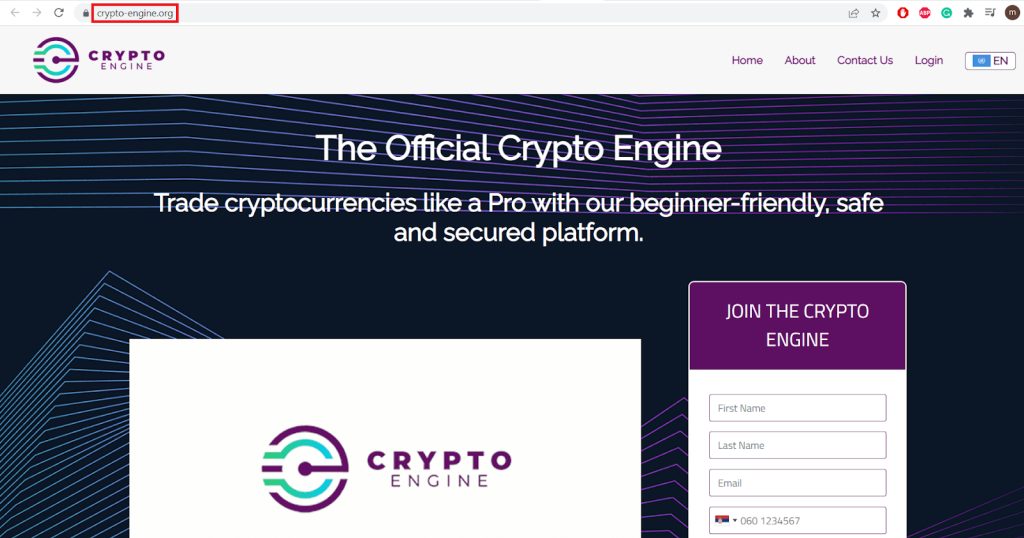 3rd site of Crypto Engine